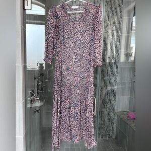 Christy Lynn tie waist dress